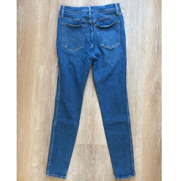 Madewell 10" High-Rise Skinny Jeans In Eardly Wash Size 29 Tall - Picture 8 of 9